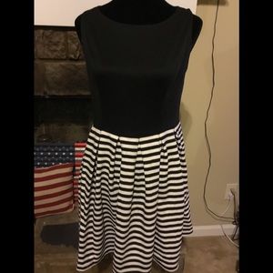 Black bodice dress